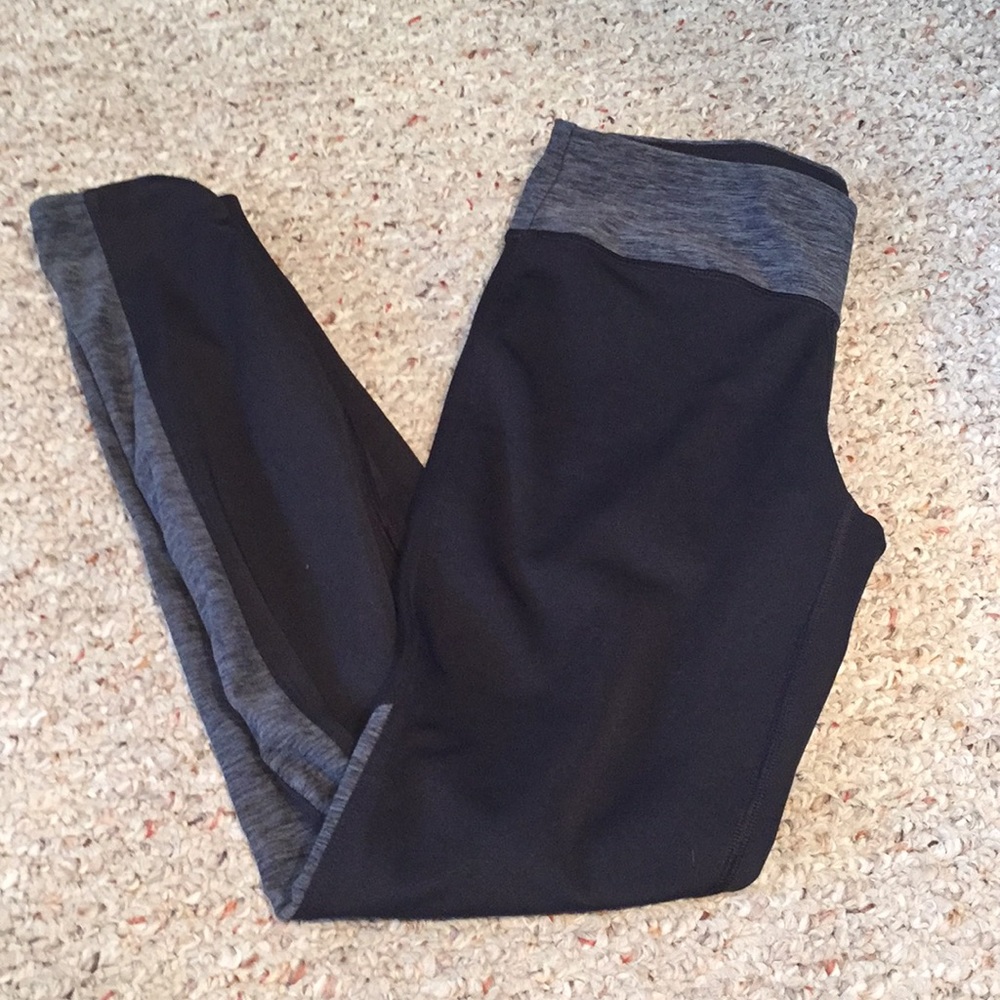 New Balance Black and Grey Leggings